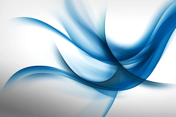abstract blue wave background