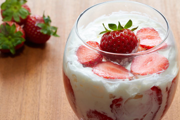 Fresas con Nata