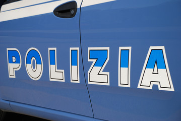  Italia Polizei Polizeiauto Auto della Polizia