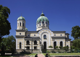 Fototapeta na wymiar Church of Sts. Cyril and Methodius in Sofia. Bulgaria
