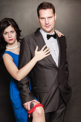 Woman and man relationship.