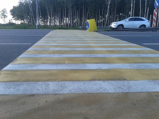 The crosswalk