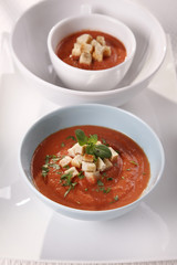  soup, cream of tomato 
