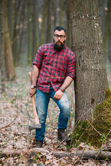 Fototapeta premium Bearded man