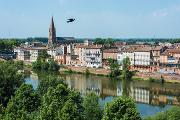 Fototapeta na wymiar Saint Orens in Montauban, France
