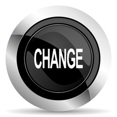 change icon, black chrome button