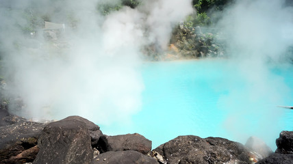 Sea Hell in Beppu, Japan