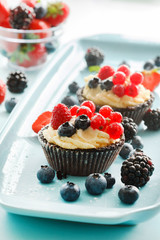 berries tart