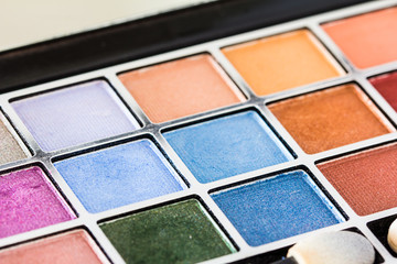 Close up make-up collage