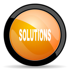 solutions orange icon