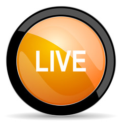 live orange icon