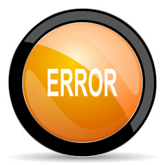 error orange icon