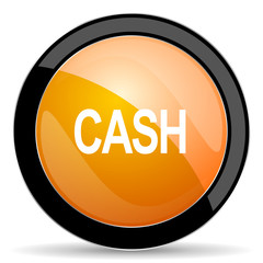 cash orange icon