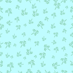 seamless pattern with grass