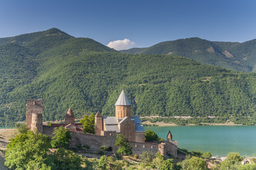 Ananuri church  complex on the Aragvi River
