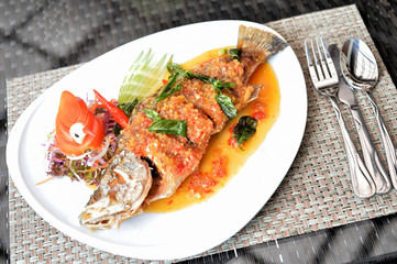 Fry fish
