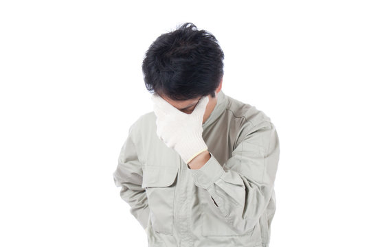 男性　作業員
