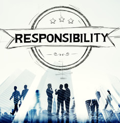 Responsibility Reliability Trust Liability Trustworthy Concept