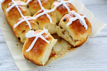 Buns on the paper
