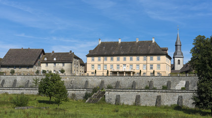 Fototapeta na wymiar Schloss Vörden Marienmünster
