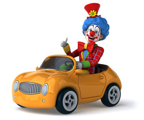 Fototapeta premium Fun clown