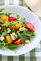 salad with fresh tomatoes