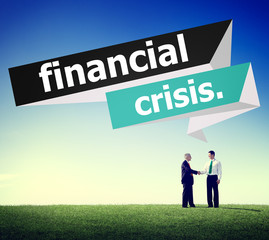 Financial Crisis Business Investment Corporate Concept