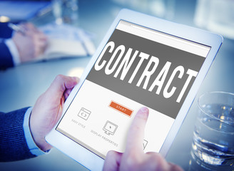 Contract Legal Occupation Partnership Deal Concept