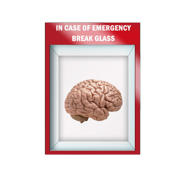 Mock Up Illustration - Emergency Break Glass Case