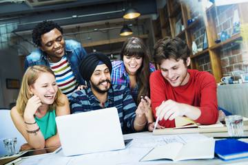 Designer Teamwork Brainstorming Planning Interior Concept