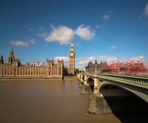 Houses of Parliament and Westminster Bridge