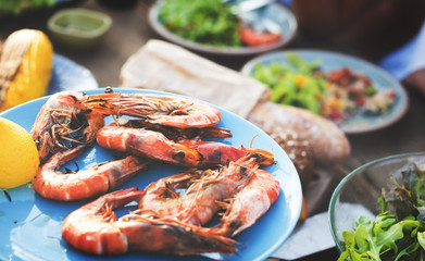 Food Lunch Celebration Party Flavors Concept