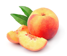Ripe peach