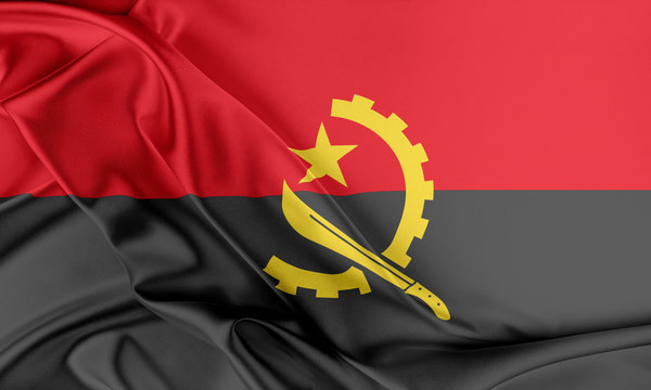 Angola Flag. 