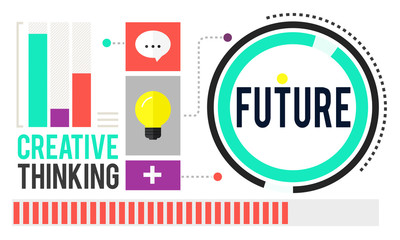 Future Imagine Inspiration Progress Development Concept