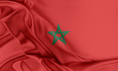 Morocco Flag. 