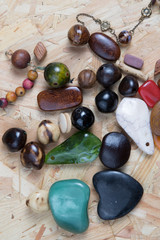 Plenty of jewelery with plenty of color