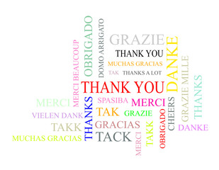 thank you word cloud