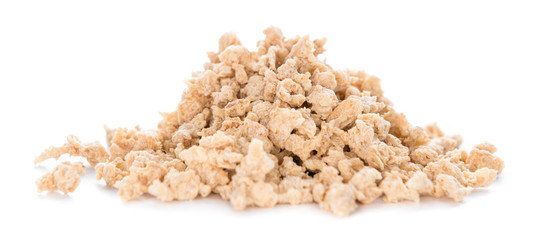 Soy Meat isolated on white