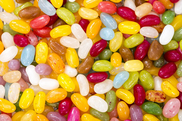 Colorfull Jelly Bean Background