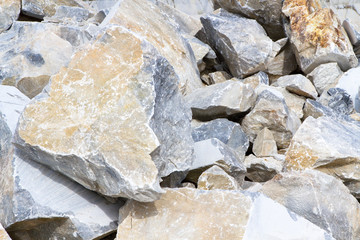 marble quarry, stone texture, Stone Quarrying