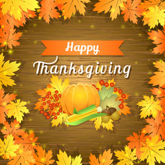 Happy thanksgiving card