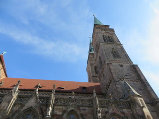Kirchenschiff Sankt Sebaldus Kirche Nürnberg