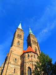 Fototapeta premium Sankt Sebald Kirche Nürnberg