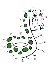 gioco dei puntini, serpente
