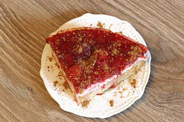 berry sponge cake