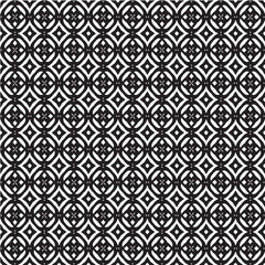 seamless optical art pattern background vector black and white