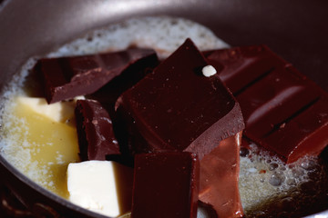 chocolate candy making