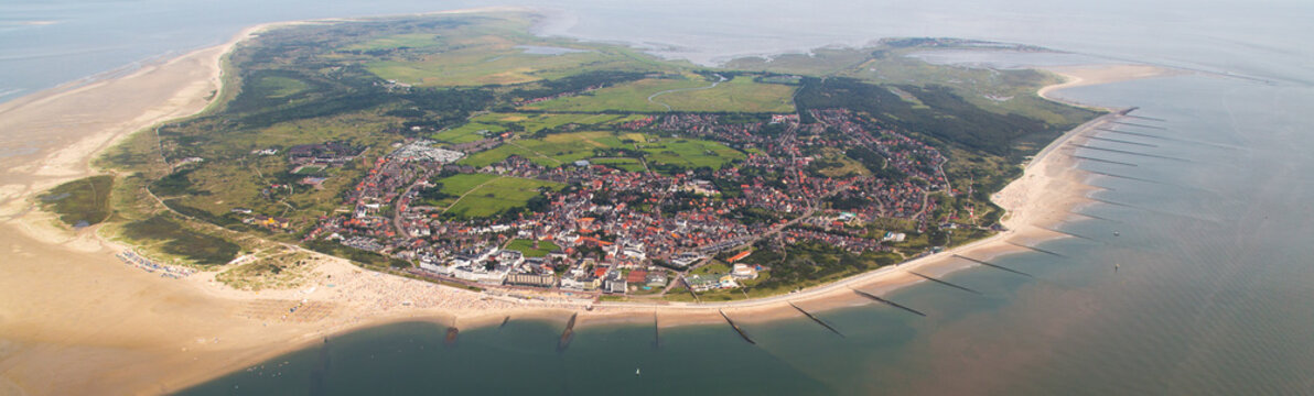 Borkum - Blick &uuml;ber die Insel