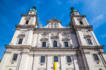 Fototapeta na wymiar Salzburg Cathedral of Saint Rupert-Austria,Europe